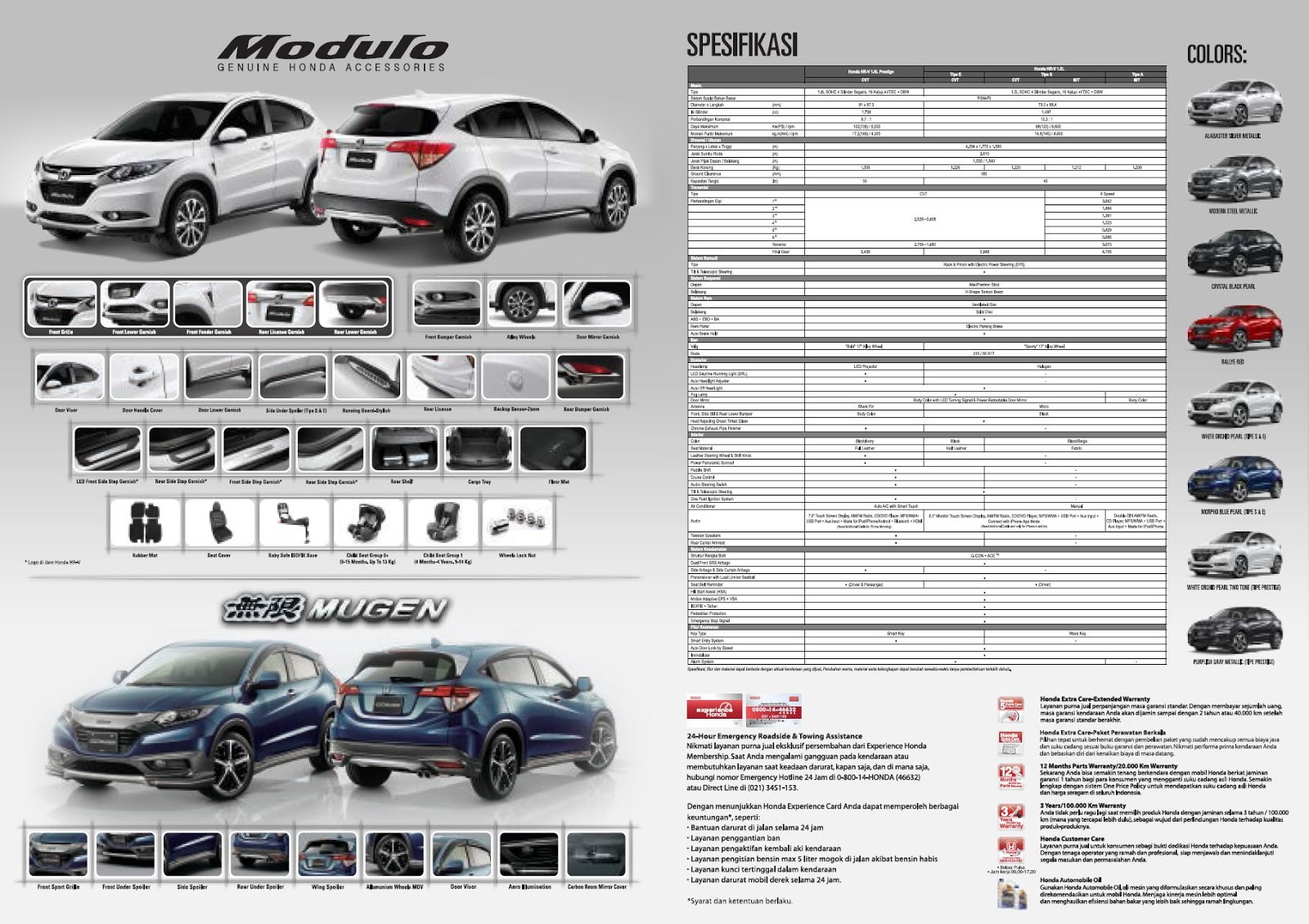 Katalog Honda HR-V Indonesia