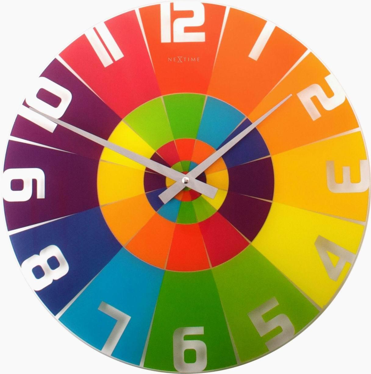 The Colorful White: Colorful Clock