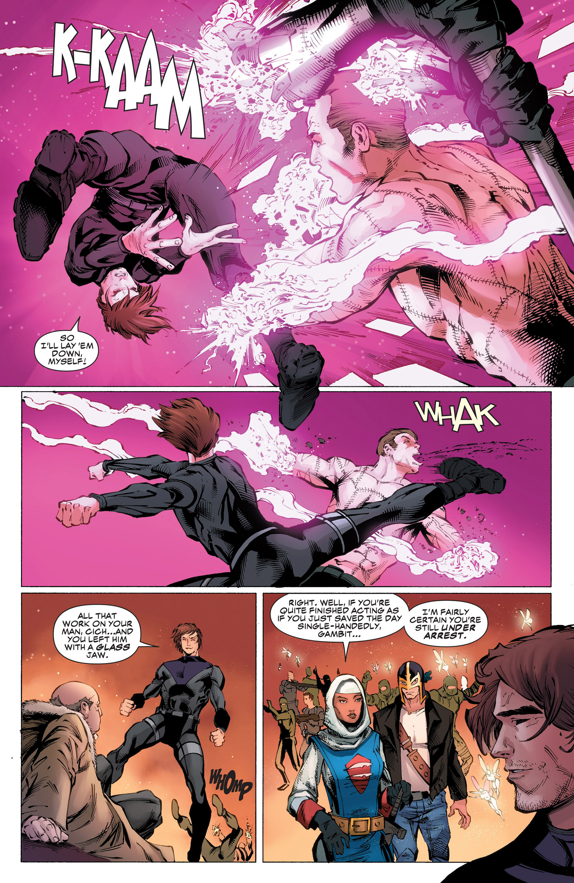 Read online Gambit (2012) comic -  Issue #7 - 17