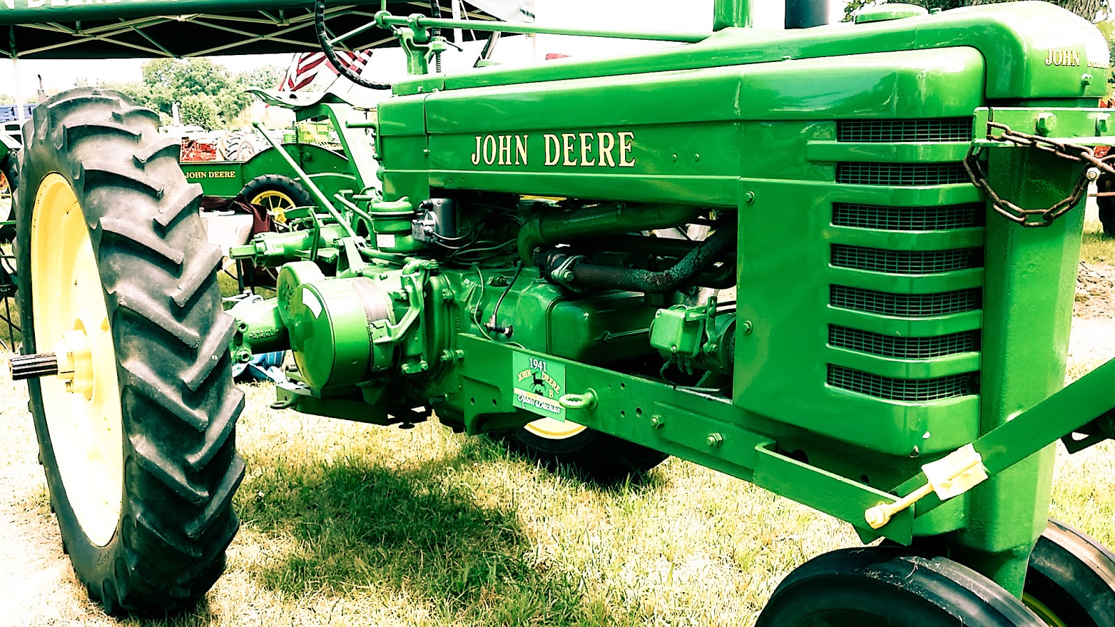 Images by Altered Art Vintage Tractors at the Threshermen's Show