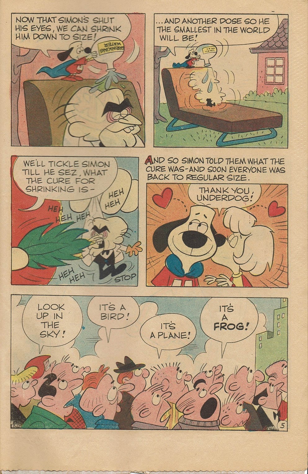 Read online Underdog (1970) comic -  Issue #6 - 30
