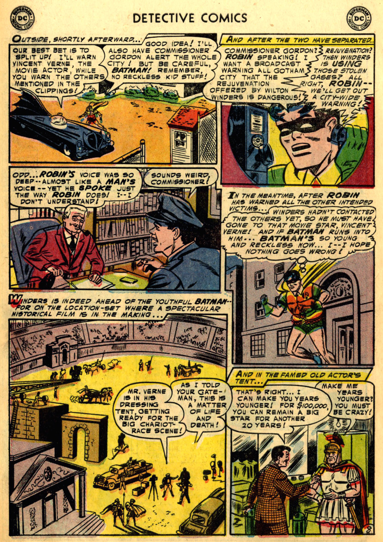 Read online Detective Comics (1937) comic -  Issue #218 - 10