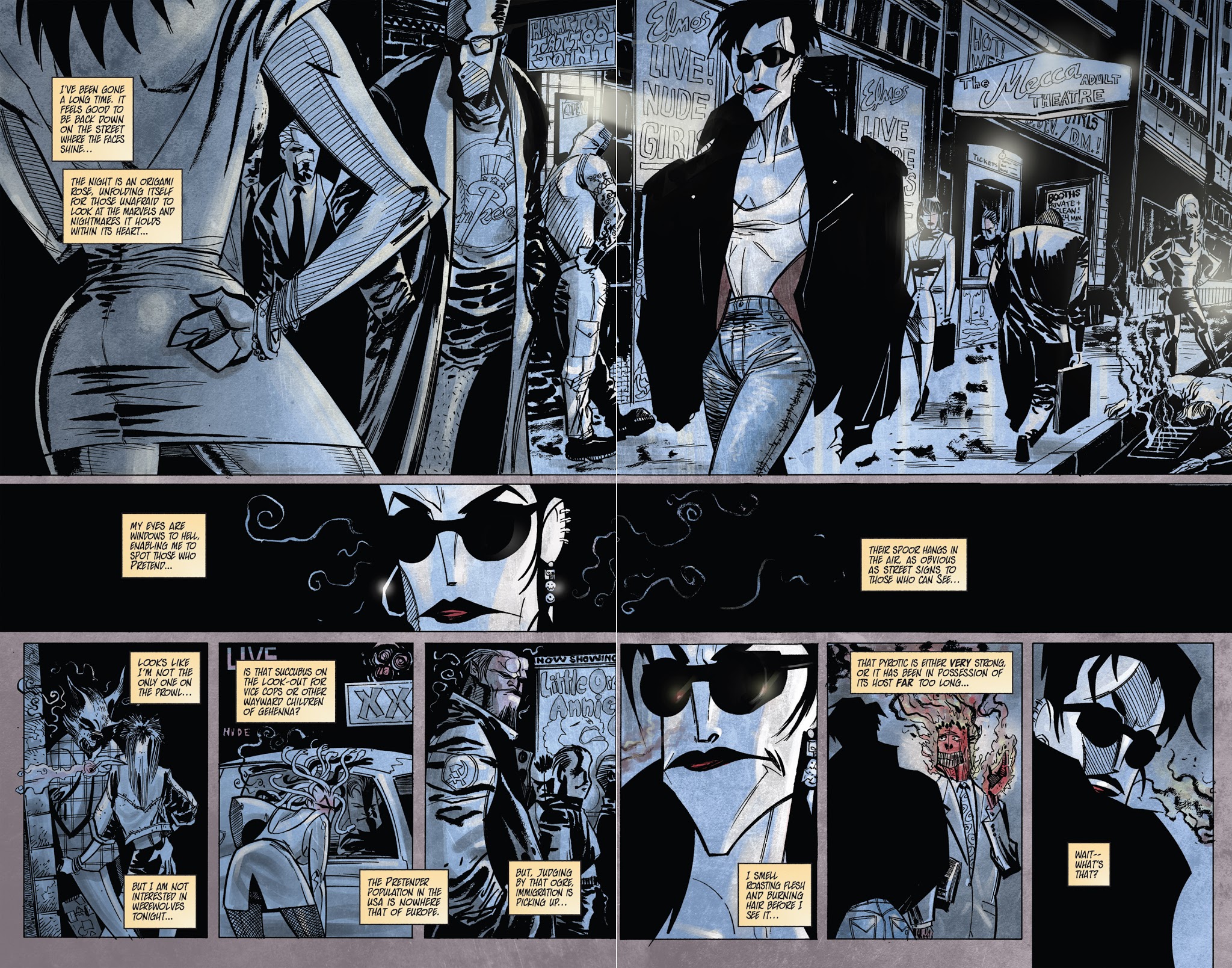 Read online Sunglasses After Dark: Full Blooded Collection comic -  Issue # TPB - 43