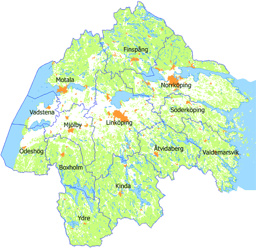 Karta över Västergötland | Karta