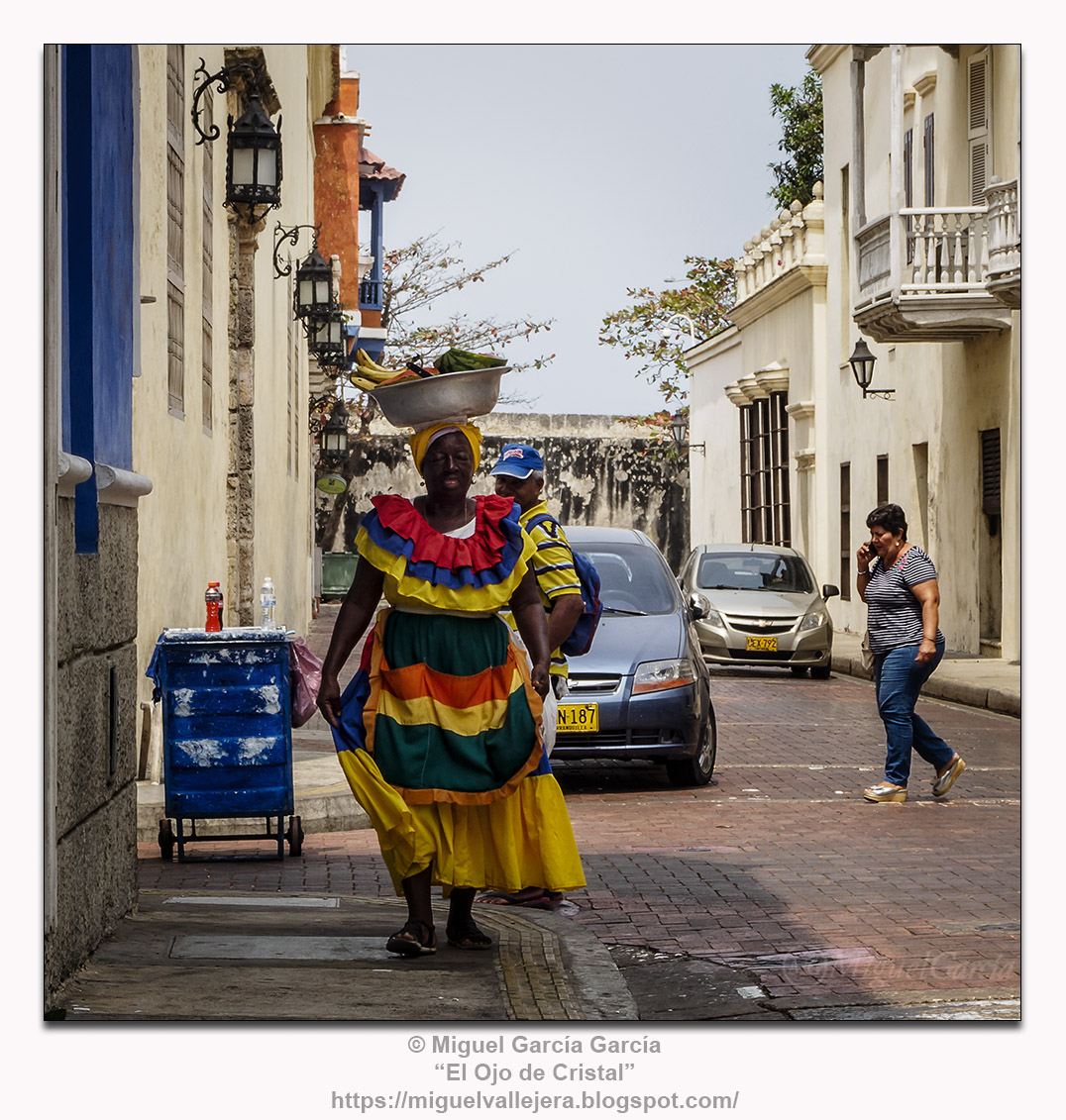 Cartagena, Colombia.- Las Palenqueras.