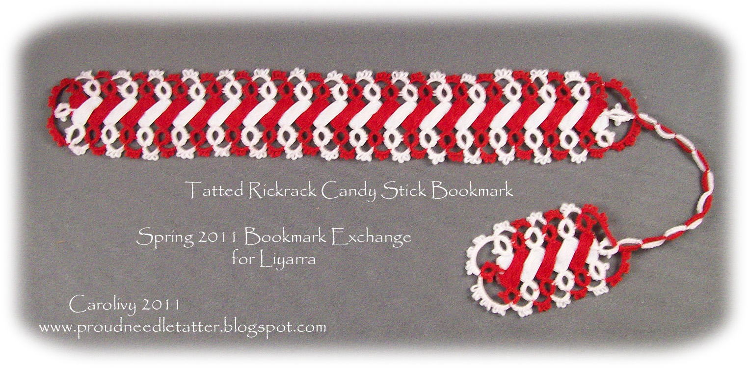 Proud To Be A Needle Tatter!: Bookmark Exchange