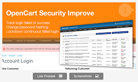 http://codecanyon.net/item/opencart-security-improve/7154602?ref=Eduarea