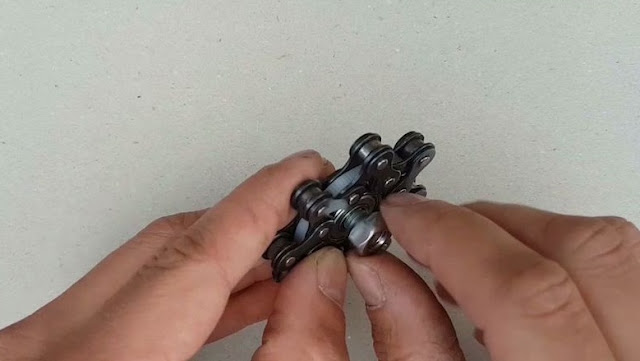 Cara Membuat Fidget Spinner Dari Rantai Sepeda Motor