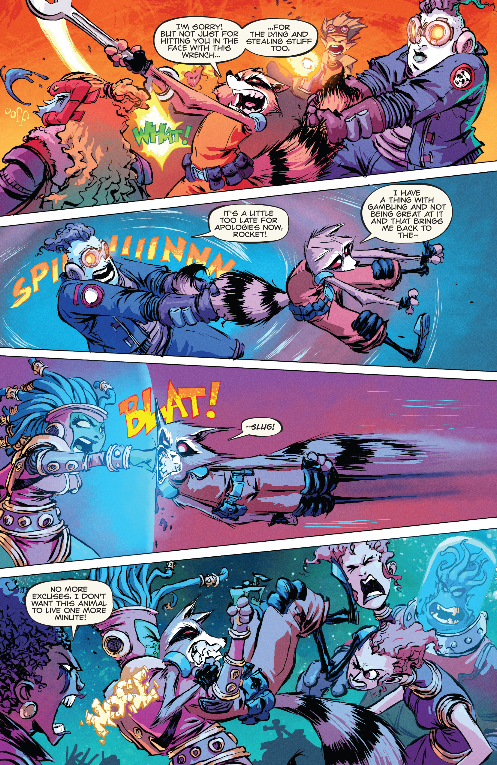 Read online Rocket Raccoon (2014) comic -  Issue #4 - 16