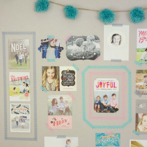 Made to love: christmas card holder: Design Improvised: Holiday Crafts