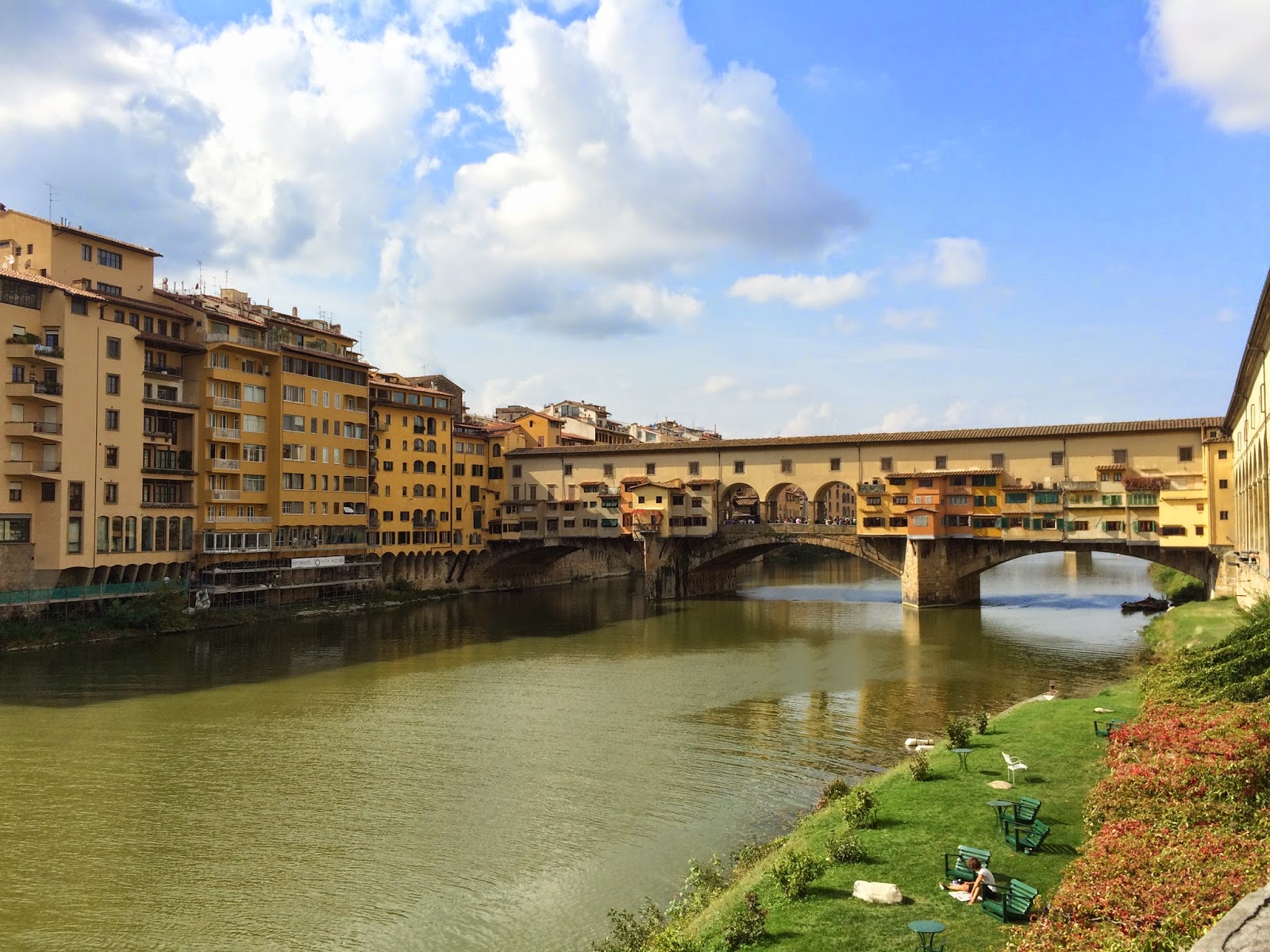 Мост понте веккьо во флоренции