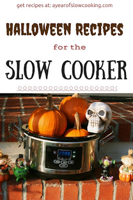 Plan your entire party! 11 Slow Cooker Recipes all Halloween Themed. I love my crockpot and am so excited to do this!