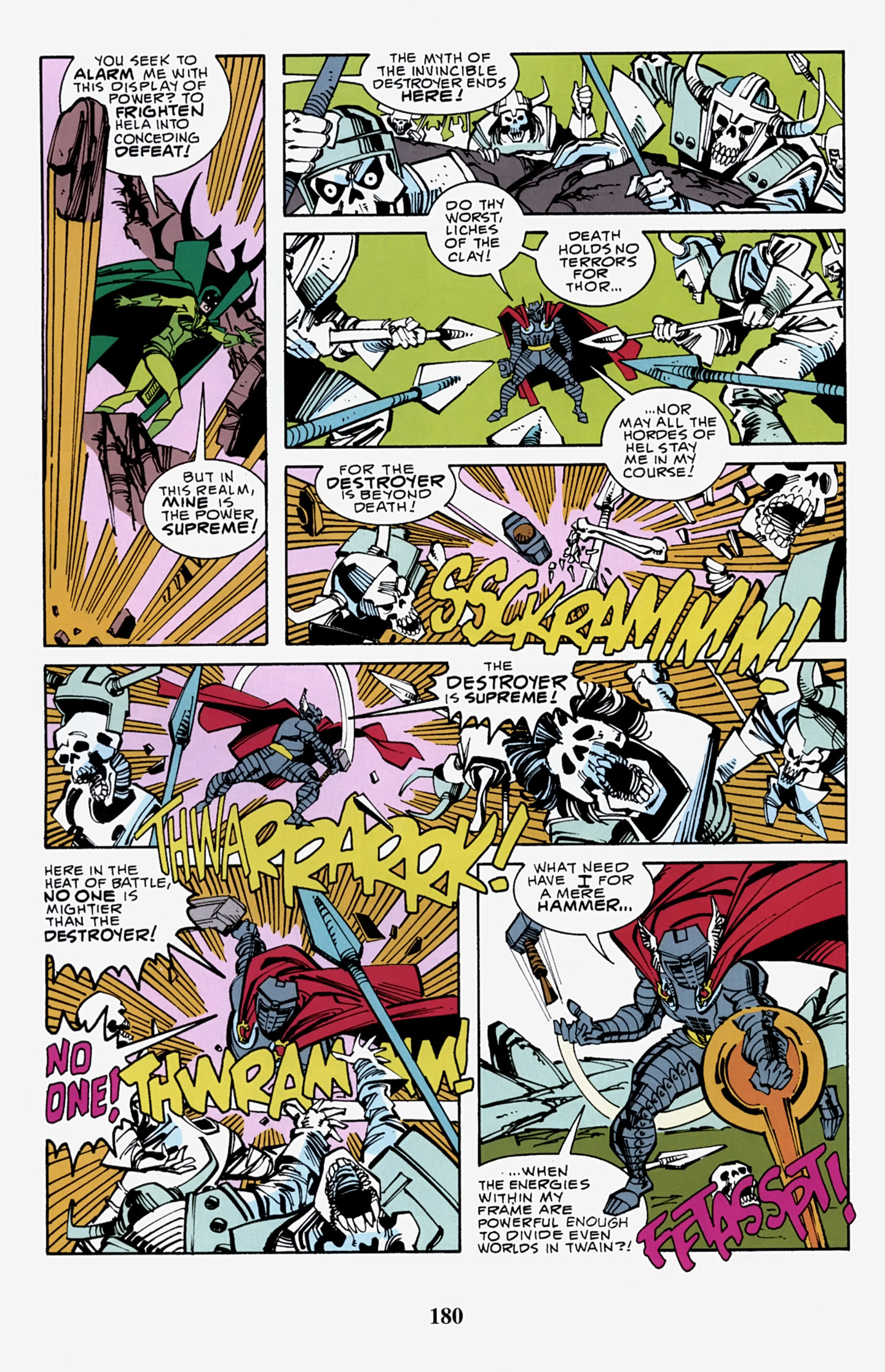 Read online Thor Visionaries: Walter Simonson comic -  Issue # TPB 5 - 180