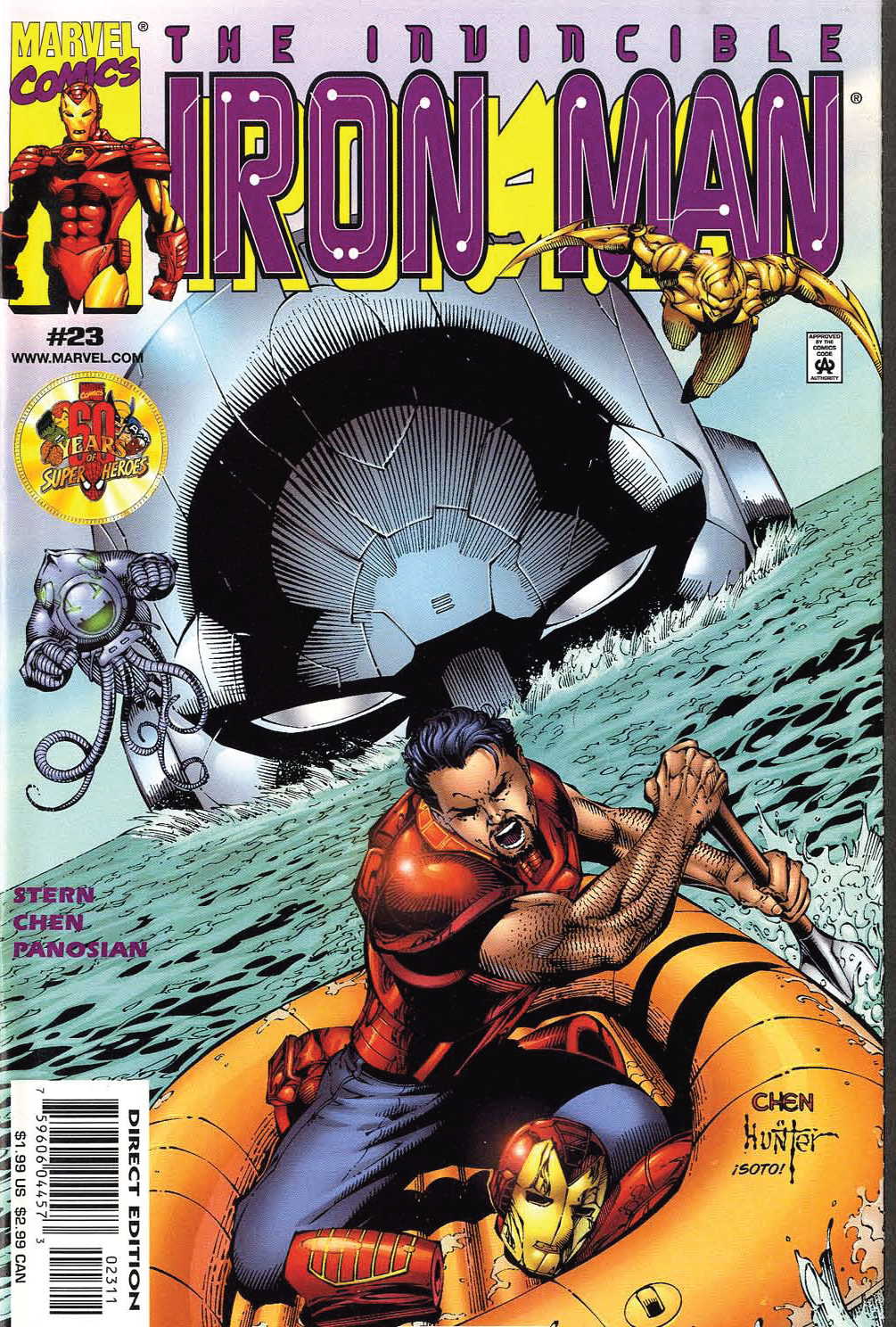 Read online Iron Man (1998) comic -  Issue #23 - 1