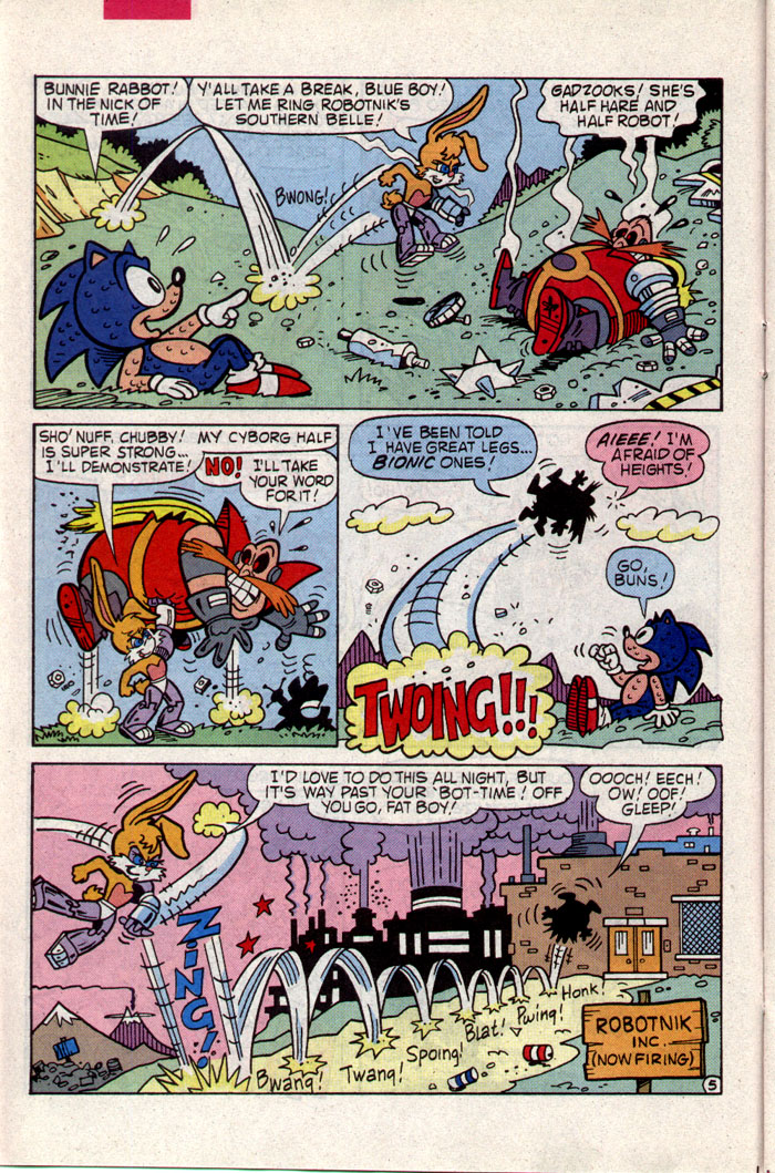 Read online Sonic The Hedgehog comic -  Issue #9 - 11