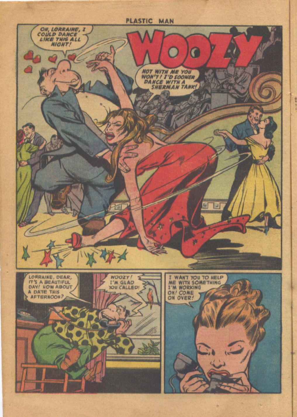 Read online Plastic Man (1943) comic -  Issue #48 - 14