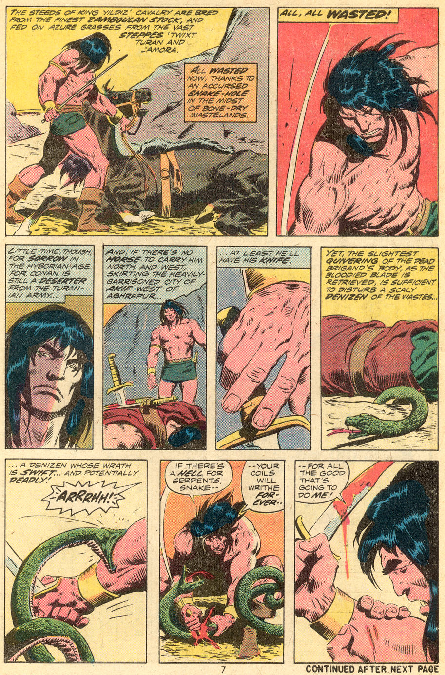 Read online Conan the Barbarian (1970) comic -  Issue #39 - 6