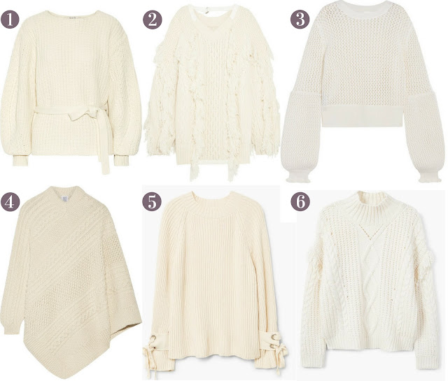 My favorites cozy sweaters for this season