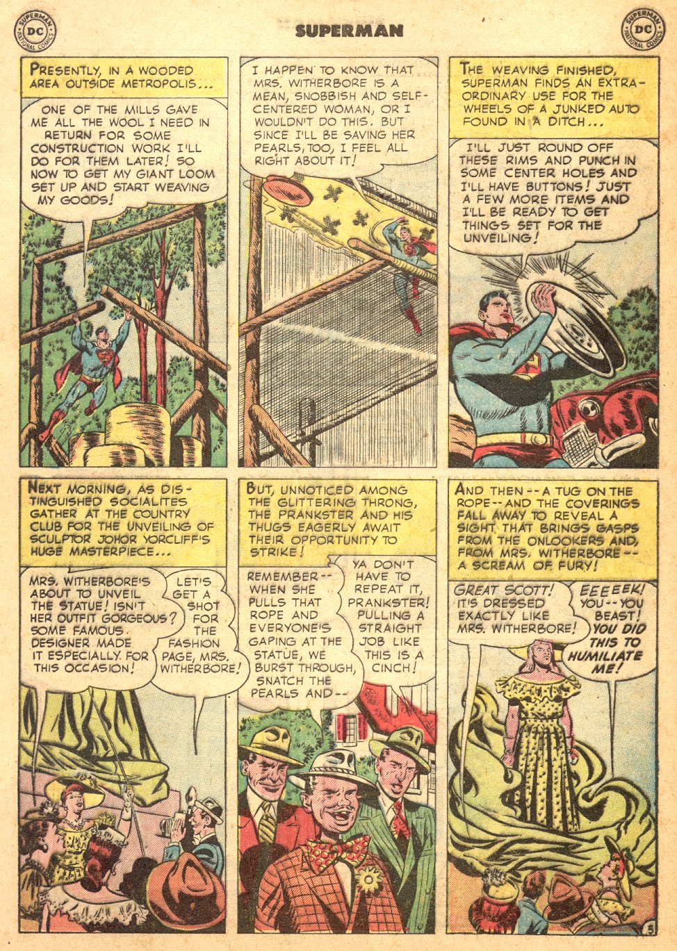 Read online Superman (1939) comic -  Issue #72 - 7