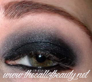 Make Up Tutorial: Black Glitter Smokey Eyes