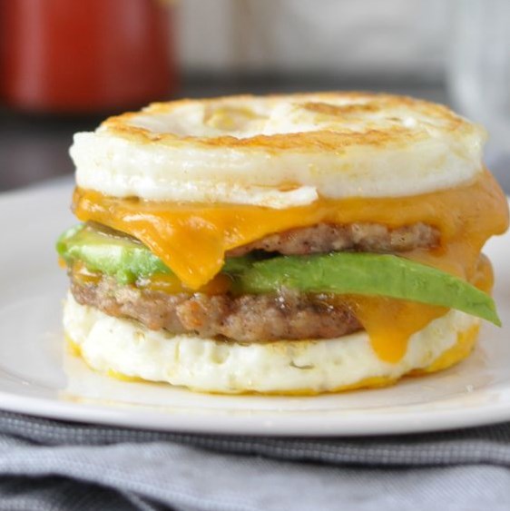 KETO SAUSAGE AND EGG BREAKFAST SANDWICH #Ketodiet #Ketogenic KETO SAUSAGE AND EGG BREAKFAST SANDWICH #Ketodiet #Ketogenic
