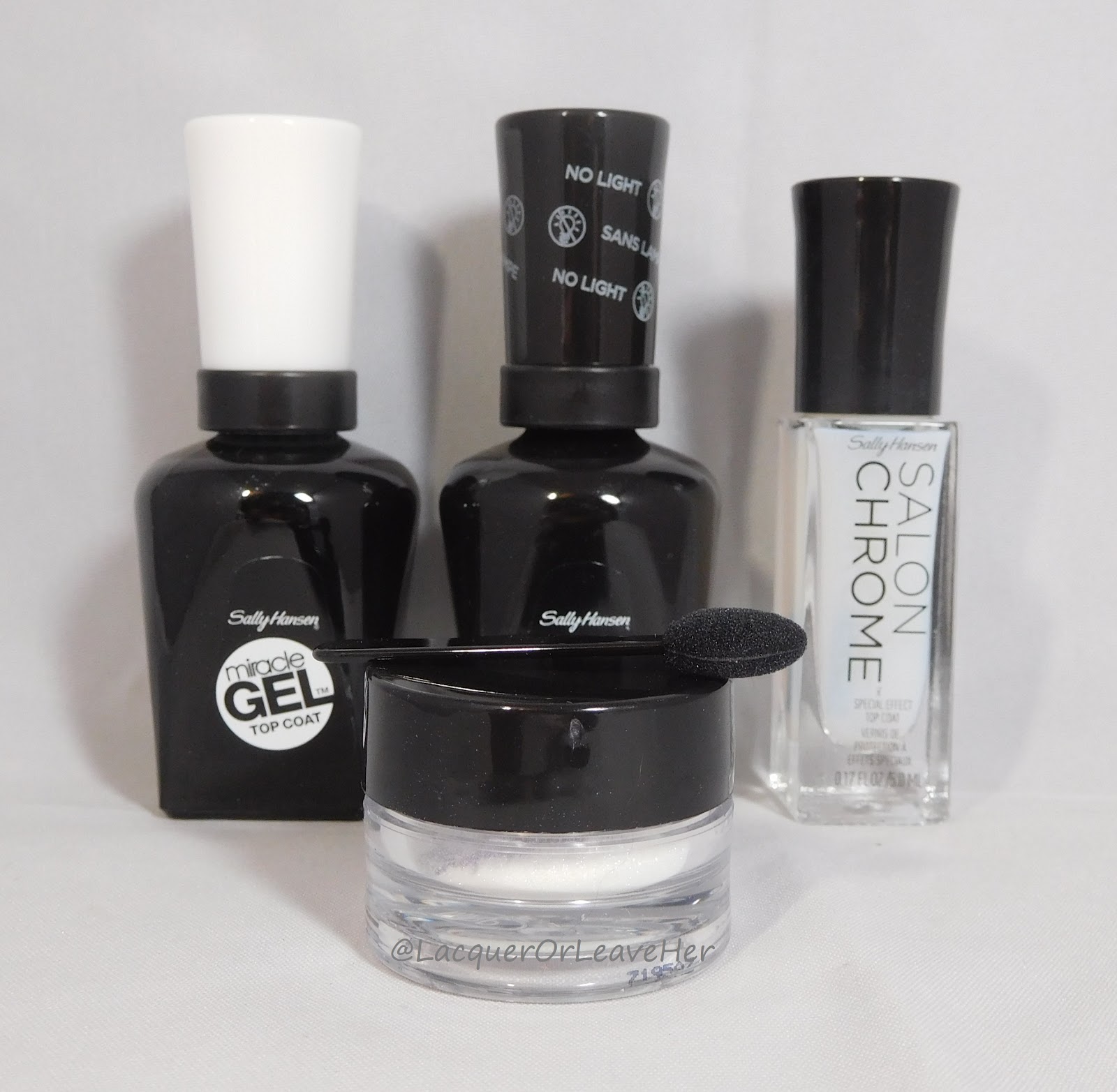 Lacquer or Leave Her!: Review: Sally Hansen Salon Chrome kit
