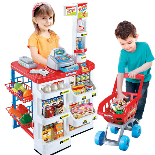 Online Toys Shop, Penang (Malaysia) 28. Supermarket Playset with Price