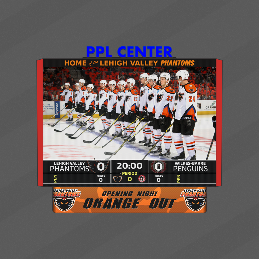 Lehigh Valley Phantoms 2014-Present ~ FF | Scoreboards