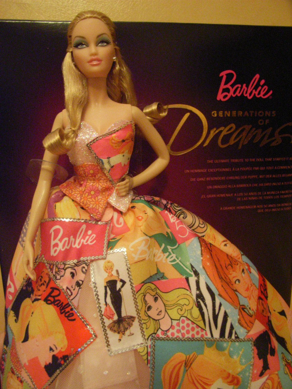 Barbie Model Muse Body Blonde OOAK - Avec Garde-robe - Mattel Indonésie