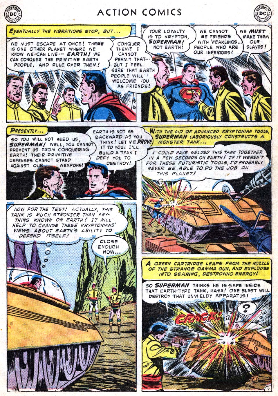 Read online Action Comics (1938) comic -  Issue #182 - 9