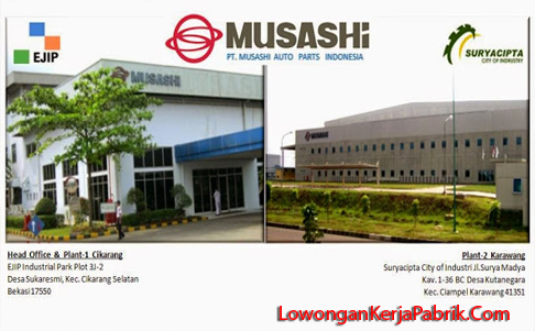 Lowongan Kerja Ejip Pt Musashi Autopart Indonesia Oktober 2015