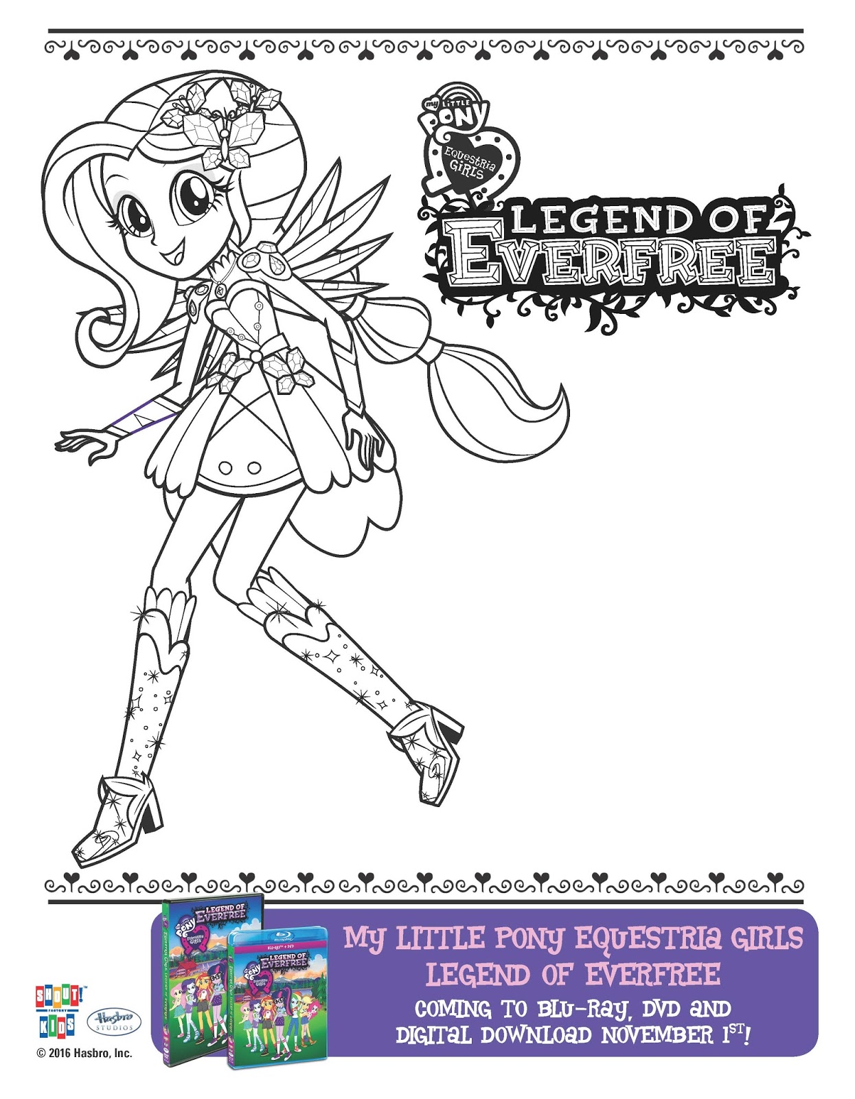 Coupon Savvy Sarah: My Little Pony Equestria Girls - Legend Of Everfree  sets up camp on November 1, 2016 on Blu-ray, DVD and Digital Download!  #Giveaway Ends 11/1