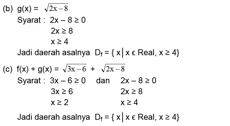 10 Contoh Soal Aljabar Fungsi Pengurangan Kumpulan Contoh Soal