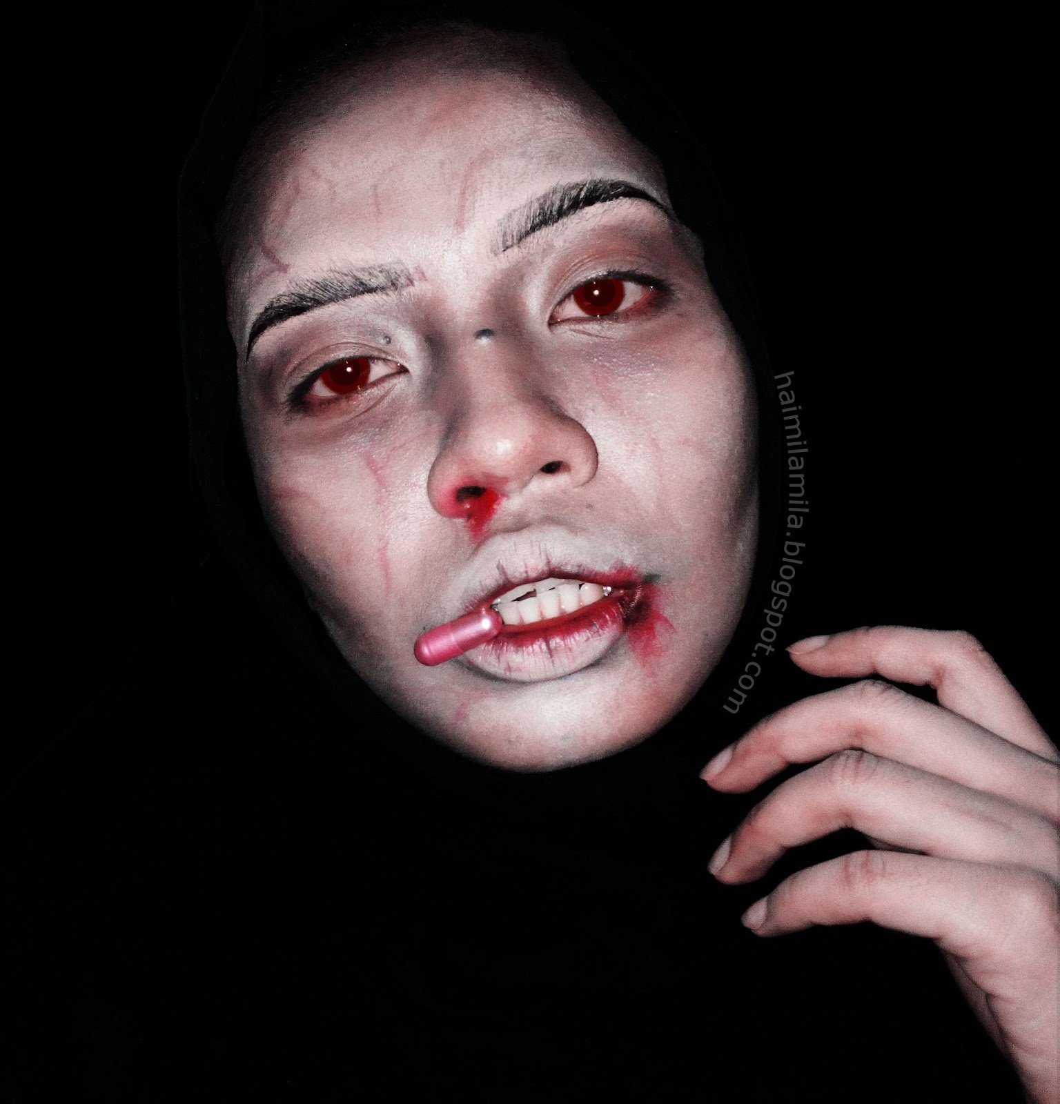 Hai Mila Zombie Makeup Beautiesquad Collaboration