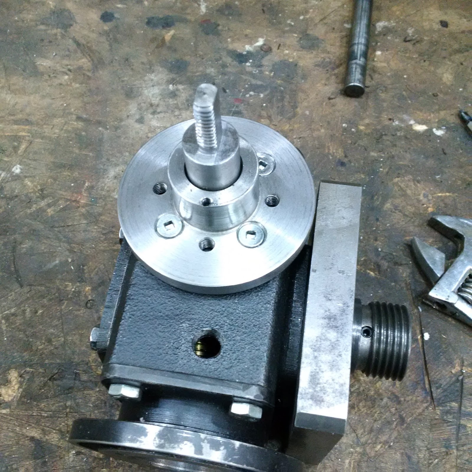 Another Day Another Project Worm And Worm Gear For My Metal Bandsaw