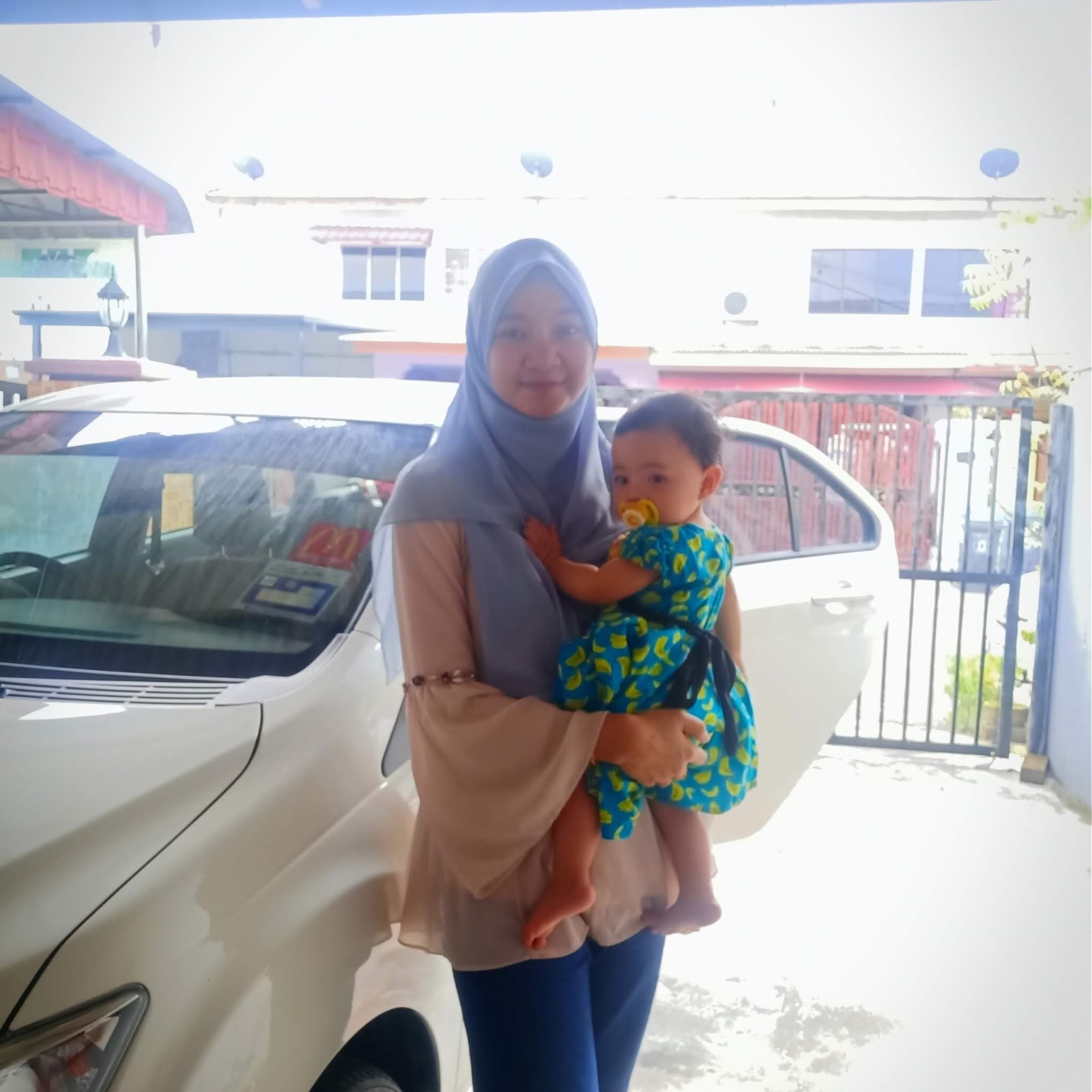 AMBIL LESEN KERETA  Zetty Asyilah