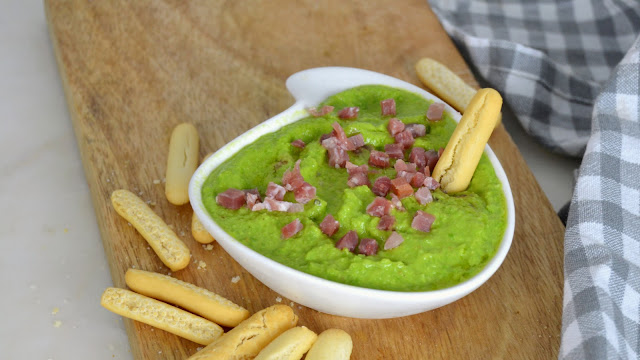 Hummus de guisantes