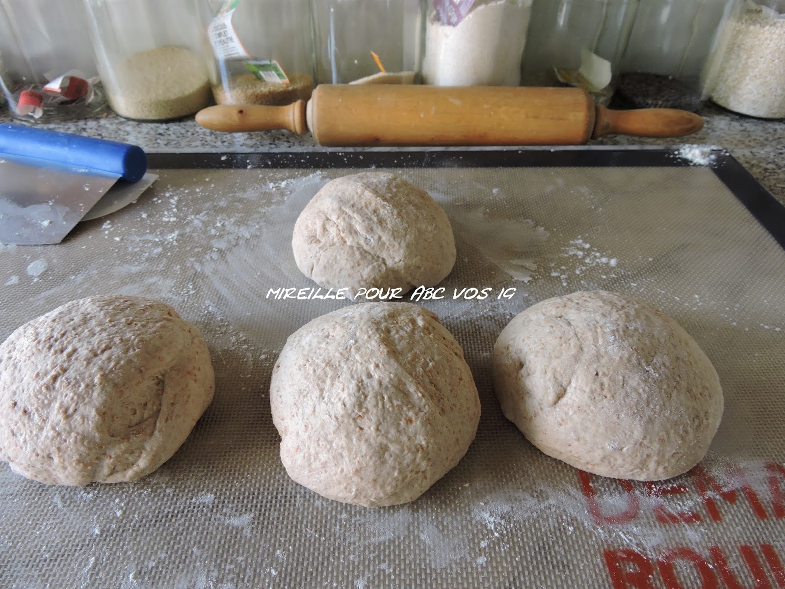 A B C vos IG *Baguettes de tradition (farine intégrale T150) (Ig Bas) A B C vos IG *Baguettes de tradition (farine intégrale T150) (Ig Bas)