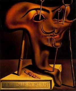 Salvador Dalí Autorretrato blando con tocino frito
