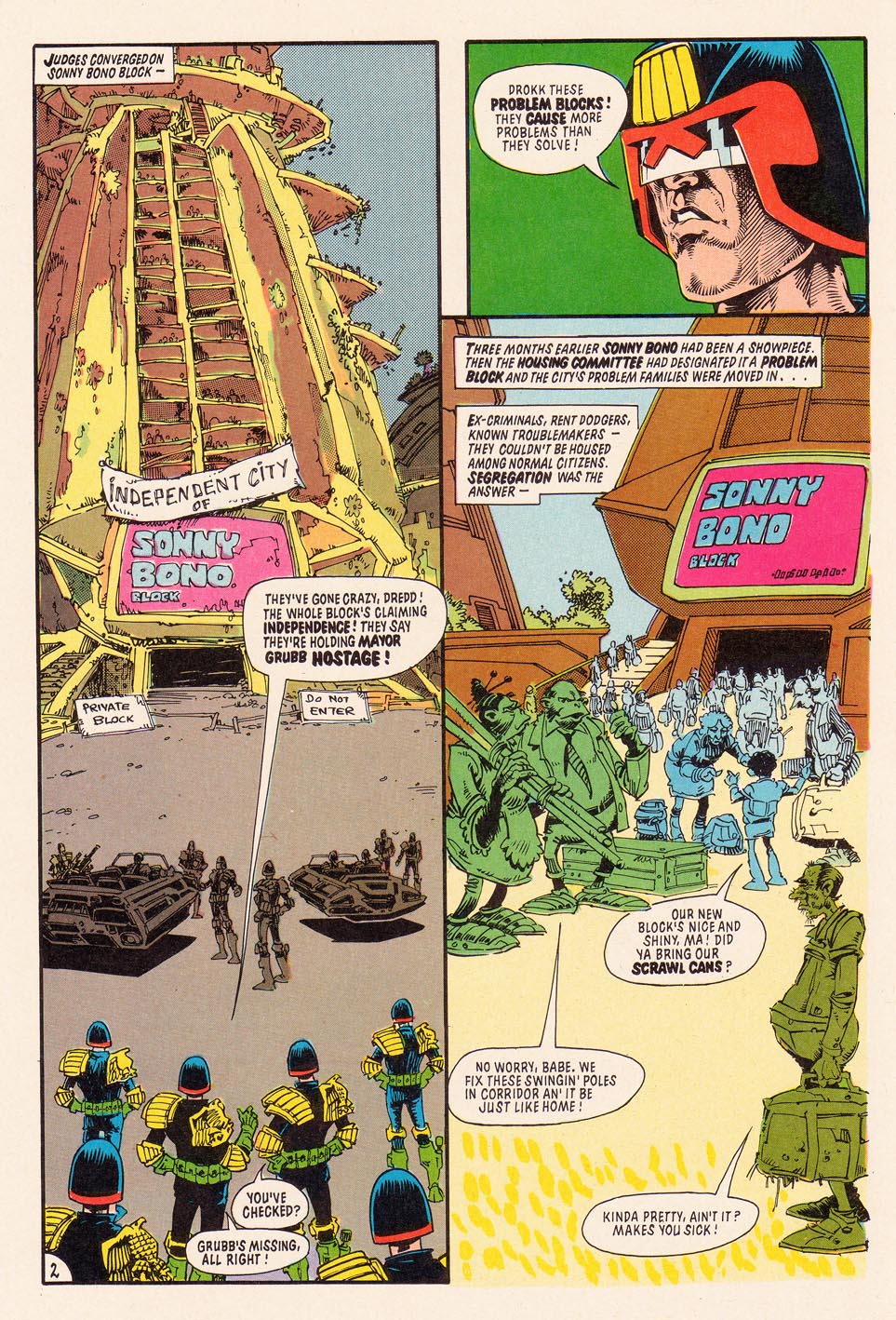 Read online Judge Dredd: The Complete Case Files comic -  Issue # TPB 5 (Part 1) - 3