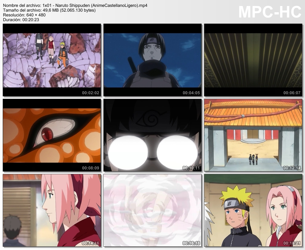 Naruto Shippuden [Castellano] - Anime Castellano