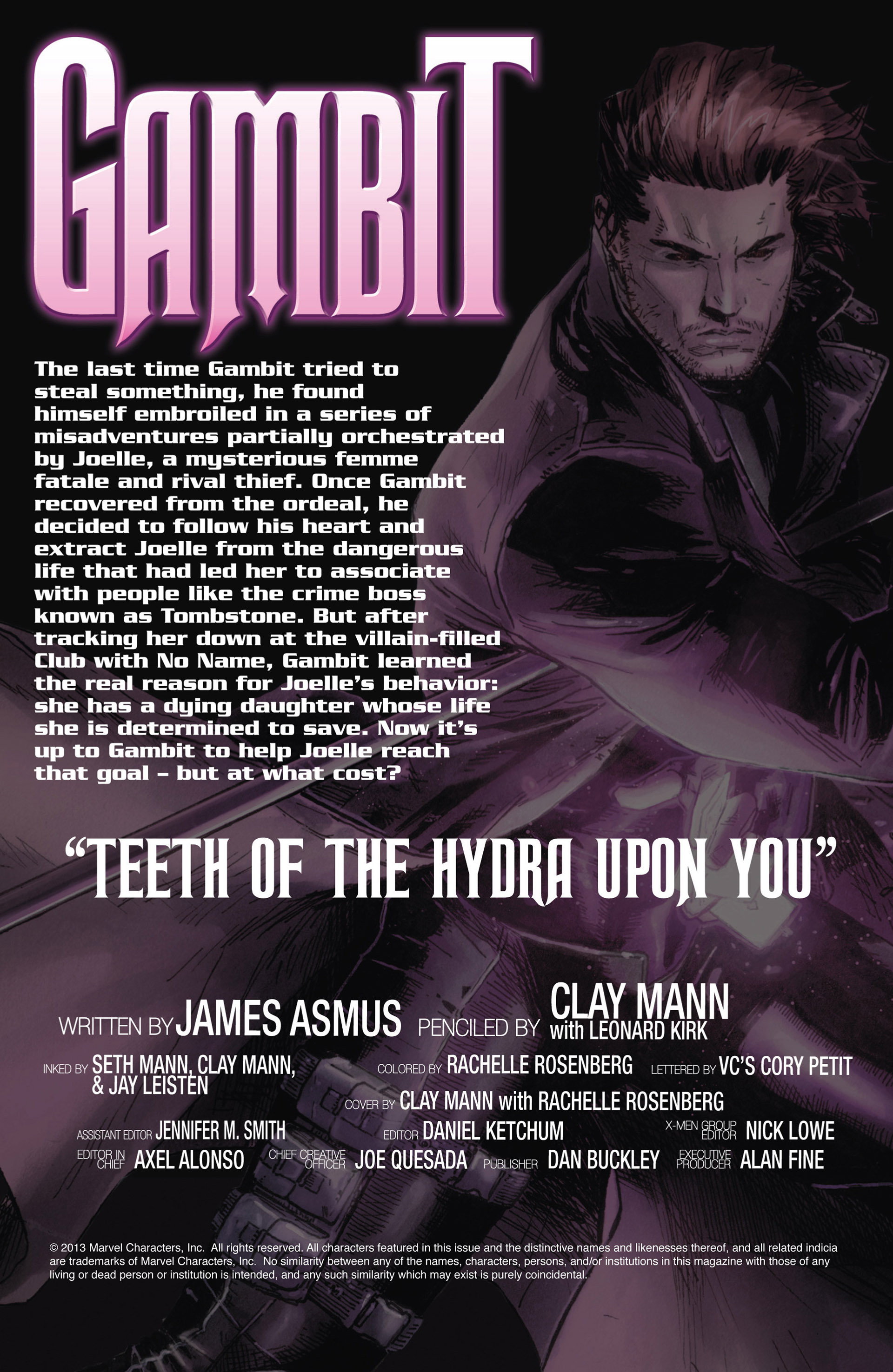 Read online Gambit (2012) comic -  Issue #10 - 2