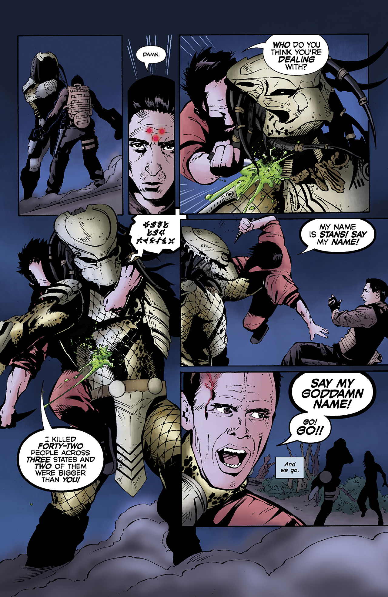 Read online Predators Film Adaptation comic -  Issue # Full - 48