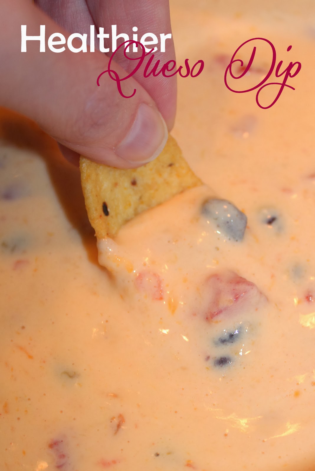 The Harris Sisters Healthier Queso Dip