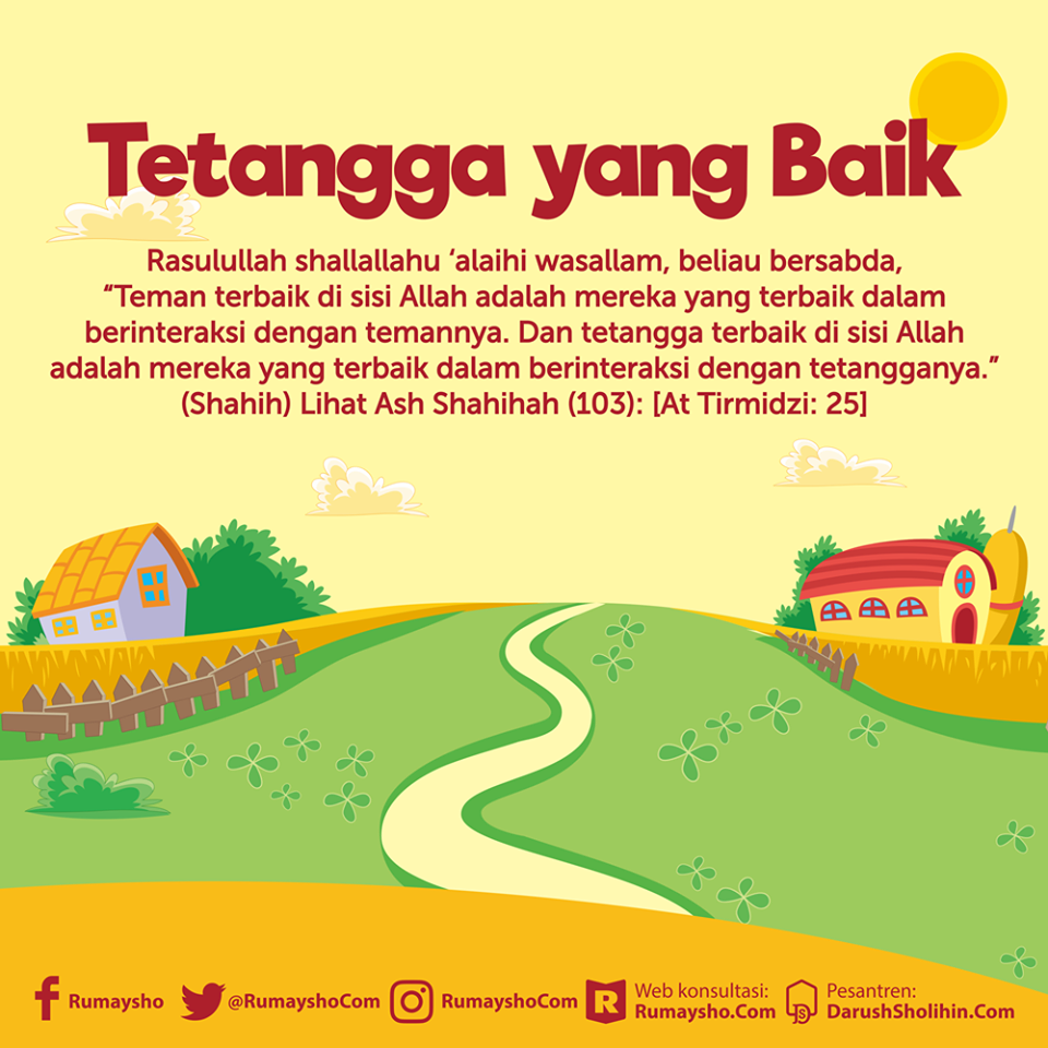 Al Akhlaqul Karimah Ke 31 Berbuat Baik Terhadap Tetangga