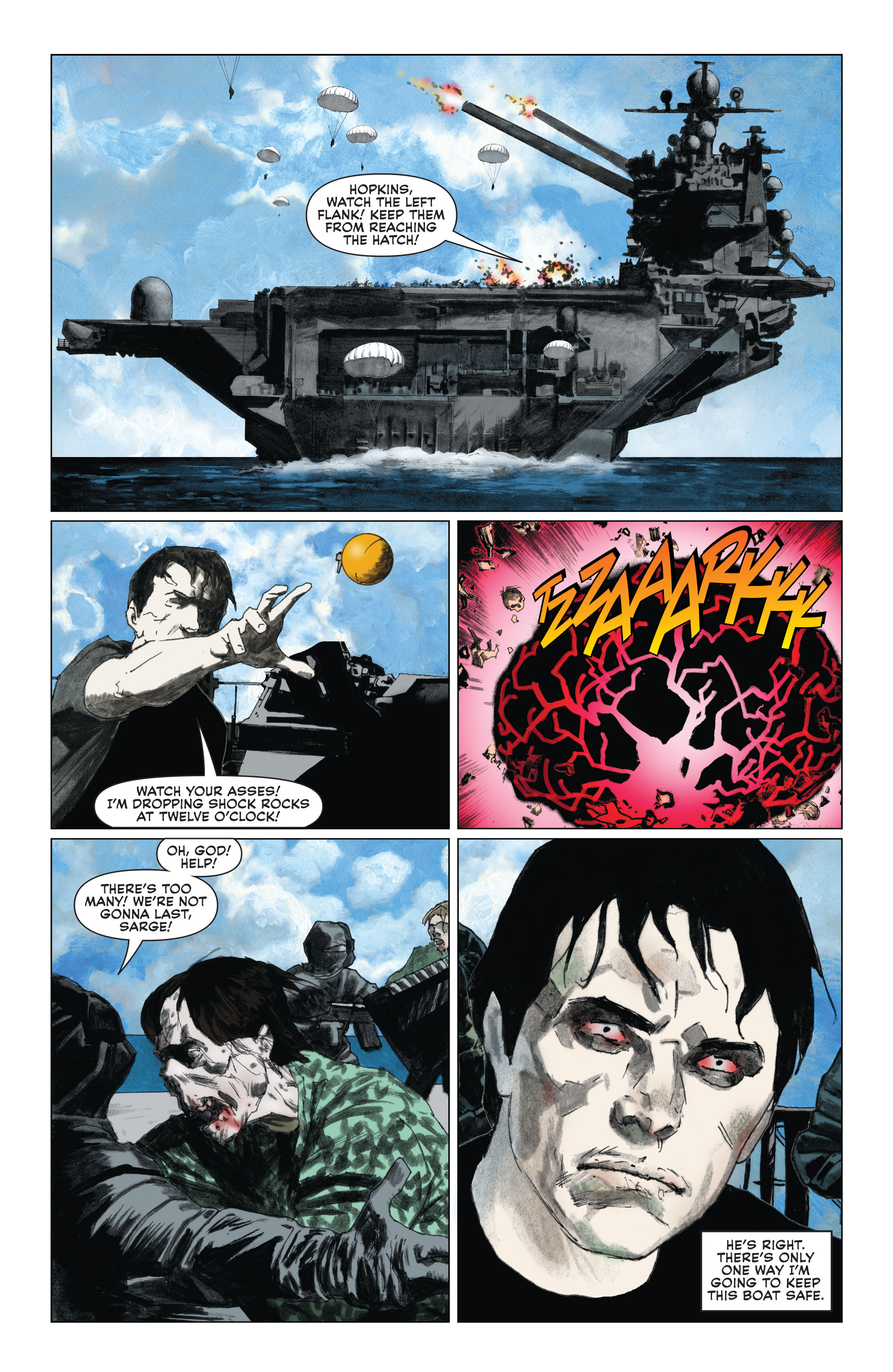 Read online Star Spangled War Stories: Futures End comic -  Issue #1 - 5