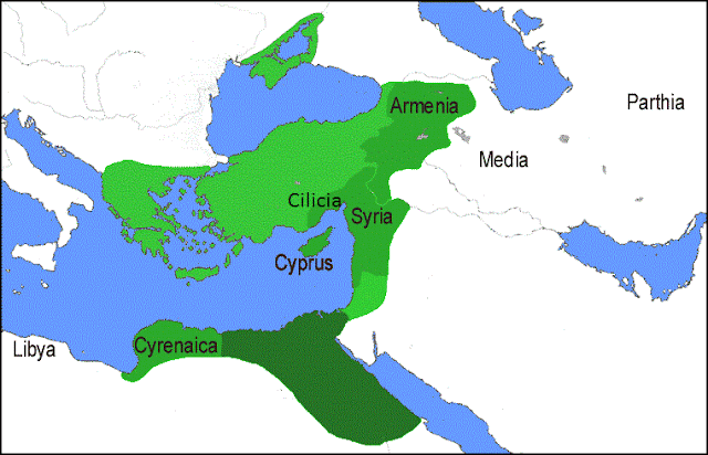 Mark Antony Conquest in Syria