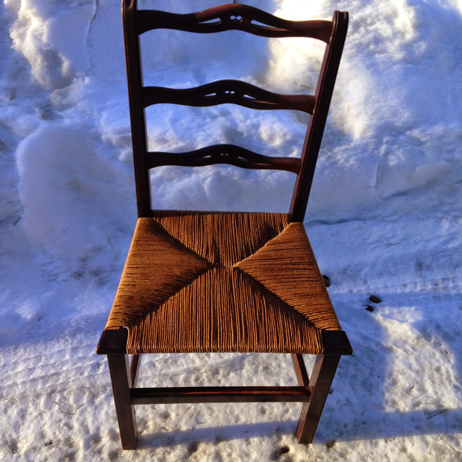 Maine Antique Chair Repair Rush seat