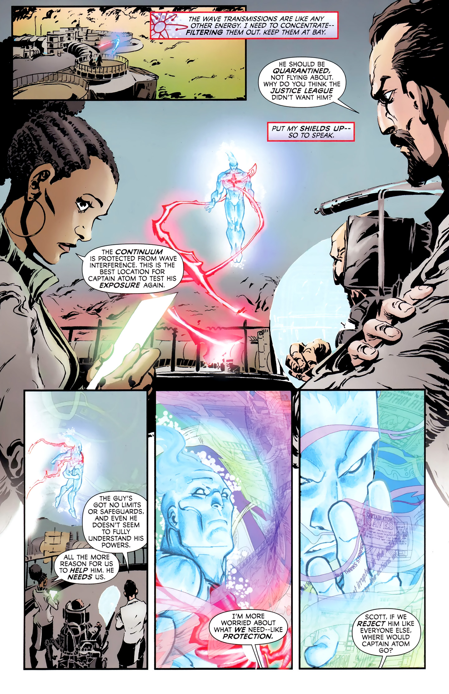 Read online Captain Atom comic -  Issue #2 - 10