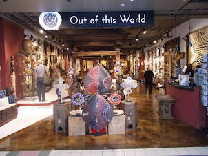 African handicrafts at "V & A Waterfront" mall.